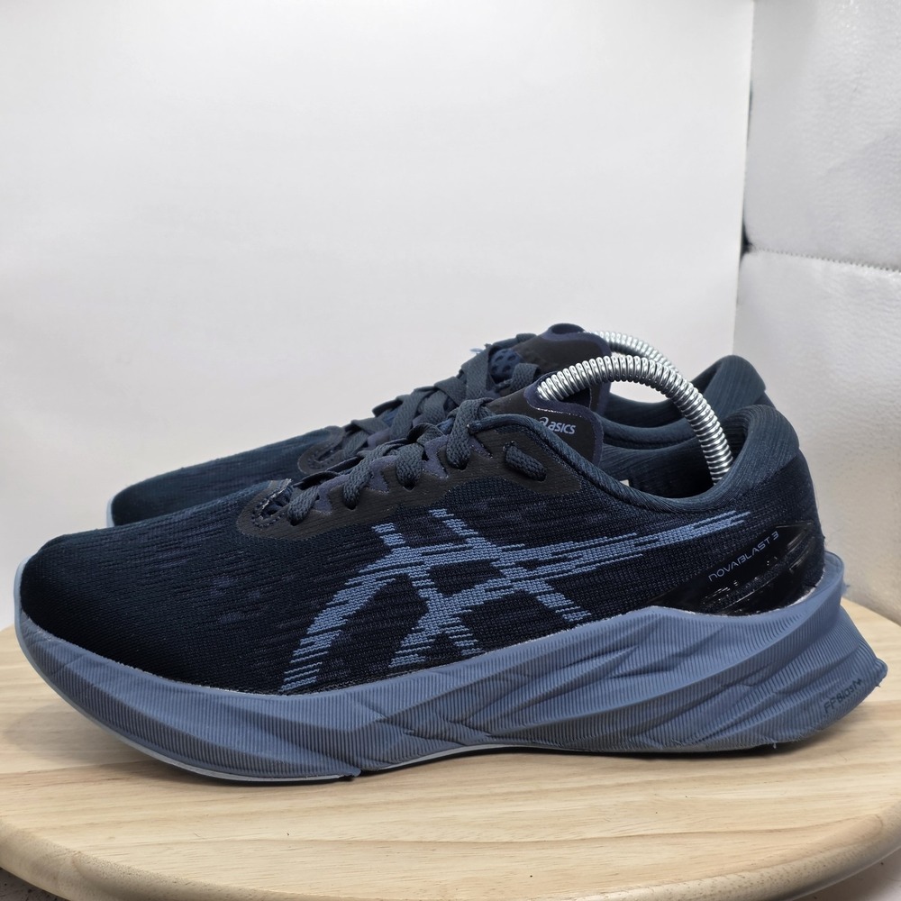 Men's‎ Size 8 - Asics Novablast 3 Running Athletic Shoes French Blue 1011B458